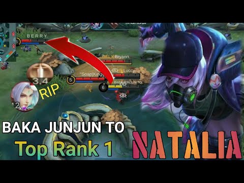 Gocekan si Natalia + kill !!! [Top Global Natali By BAKA JUNJUN TO]~MLBB