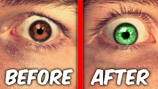 MAKE YOUR EYES CHANGE COLOR TRICK! ( WTF It Actually Works )