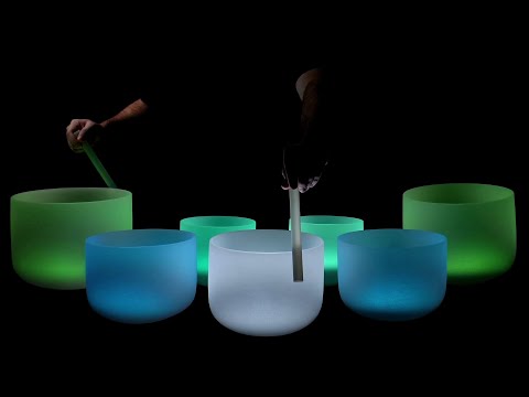 432 Hz Crystal Singing Bowls | Restore Your Energy and Sleep Deeply