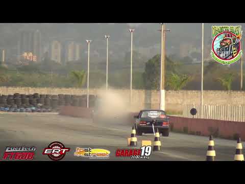 Chevette TST - Michel Berto - Acidente no final dos 201 metros