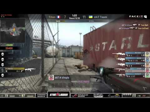 S1mple 4k vs Titan (dAT vs Titan)