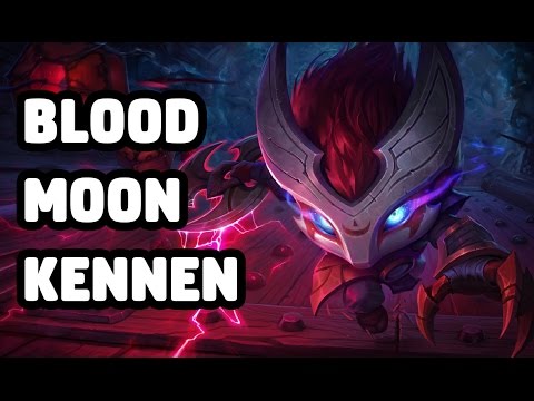 BLOOD MOON KENNEN SKIN SPOTLIGHT - LEAGUE OF LEGENDS
