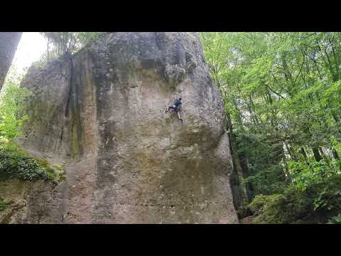 Chasin the train 9 (Frankenjura, Krottenseer Turm)