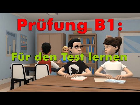 Goethe B1 Exam | Speaking Part 1 | Organize a group and study for the test | Learn German