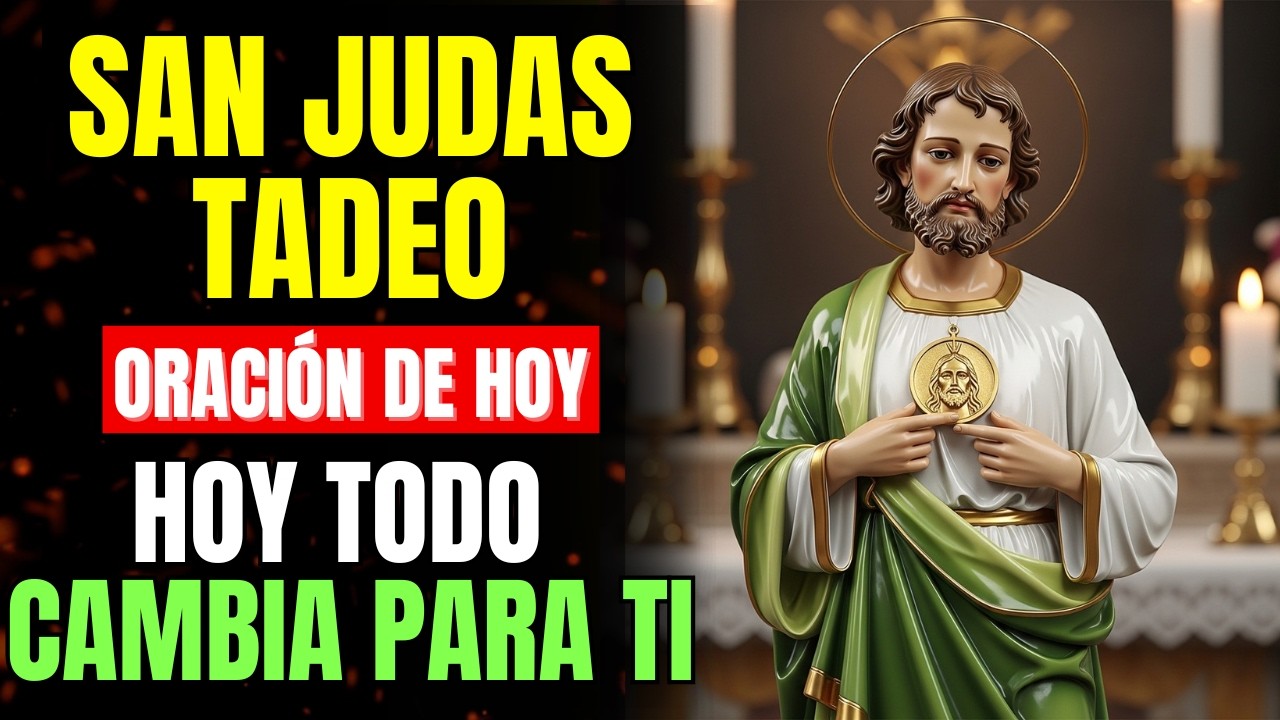 Oración a San Judas Tadeo para un Milagro Urgente en Casos Difíciles y Desesperados