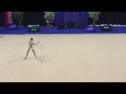 Marjorie Gollion cerceau - Nat A 18 ans et + - France Chambéry 2017