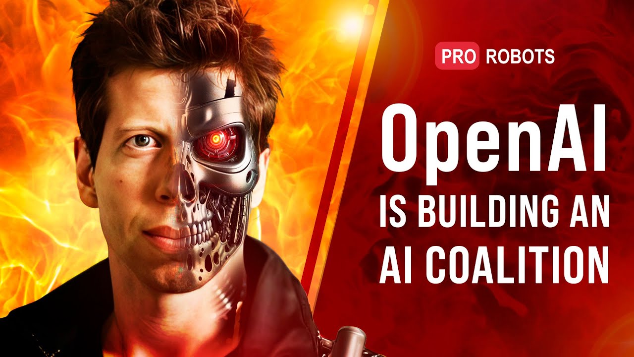 Sam Altman creates superpower alliance to develop AI | Elon Musk robotaxi presentation | PRO Robots