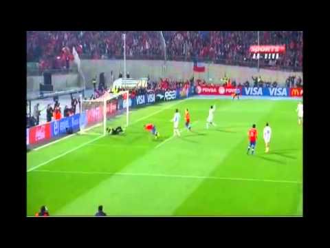 Gol de Artur Vidal Chile 3 x 0 Venezuela Eliminatorias Sulamericanas 06 09 2013   YouTube
