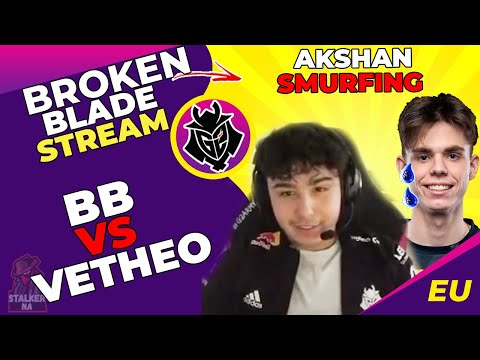 G2 BrokenBlade Akshan vs MSF Vetheo Akali 😎