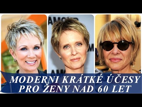 Moderni krátké účesy pro ženy nad 60 let