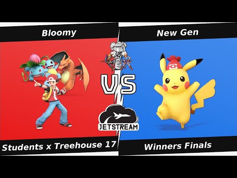 Students x Treehouse 17 Winners Finals - Bloomy (PKM Trainer) Vs New Gen (Pikachu) - SSBU