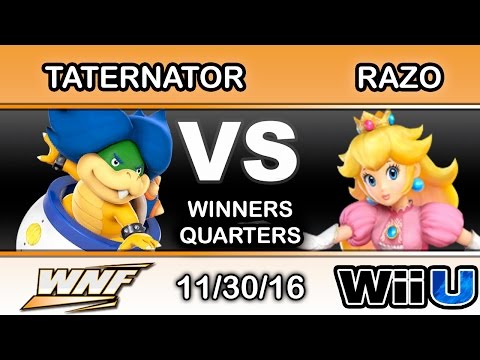 WNF 4.5 - Ronin R5 | Taternator (Ludwig) Vs. THB | Razo (Peach) Winners Quarters - Smash Wii U