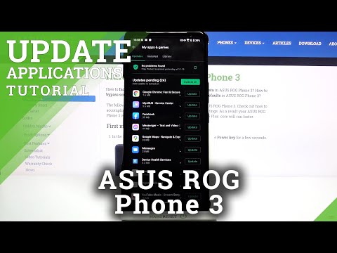 How to Update Apps in ASUS ROG Phone 3 – Find Newest App Version