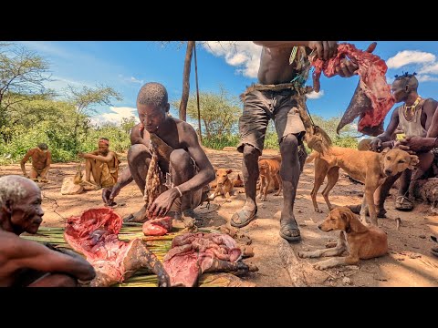 Hadzabe Tribe The Hidden Recipe Of The Hunters | African Hunters