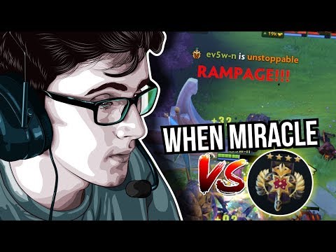 This Happen When Miracle vs Legends 3 - Troll Warlord 7.08 | Dota 2