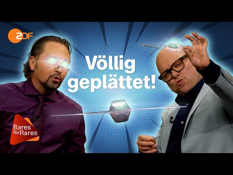 Kunst für die Tonne: Kurioser Ansteckschmuck stößt spritziges Händlerduell an | Bares für Rares