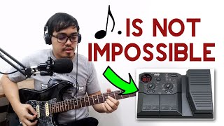 Video thumbnail for How to get dotted 8th note delay using Zoom 606 by Kimwell DCB