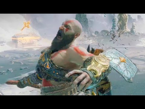 Kratos Meets Modi ( Thor Son ) In Valhalla Boss Fight - God of War Ragnarok Valhalla DLC 2023 (PS5)