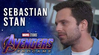 Sebastian Stan talks the end of the line LIVE at the Avengers: Endgame Premiere