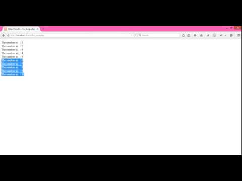Chapter 8 Php For Loop