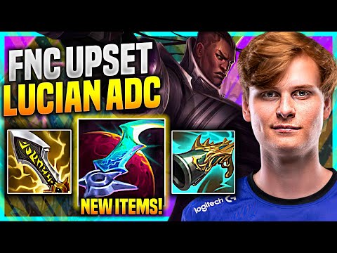 UPSET PICKS LUCIAN WITH NEW ITEM ECLIPSE! - FNC Upset Plays Lucian ADC vs Ezreal! | Preseason 11