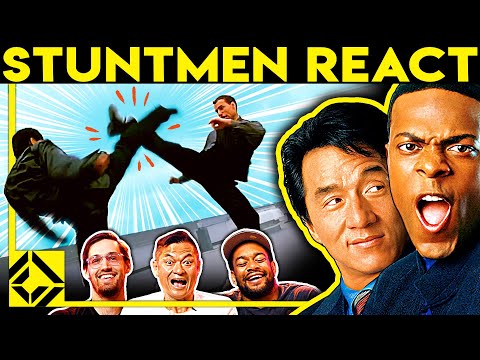 Stuntmen React to Bad & Great Hollywood Stunts 33