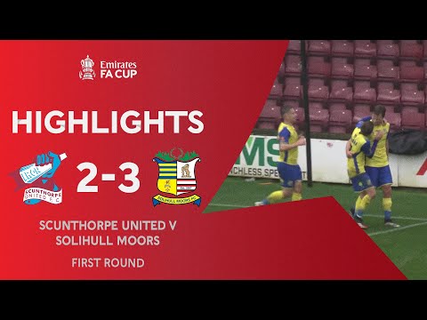Moors Survive Late Comeback! | Scunthorpe United 2-3 Solihull Moors | Emirates FA Cup 2020-21