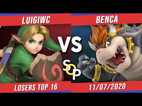 Smash or Pass #08 Losers Top 16 - LuigiWC  (Young Link) Vs. Benca (Bowser) - Smash Ultimate