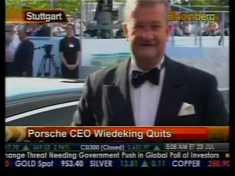 Porsche CEO Wiedeking Quits - Bloomberg