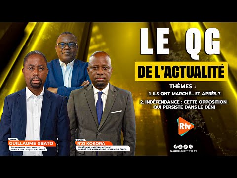LE QG DE L’ACTUALITÉ du Lundi 11 Août 2025 avec Guillaume GBATTO et ⁠N’Zi KOKORA