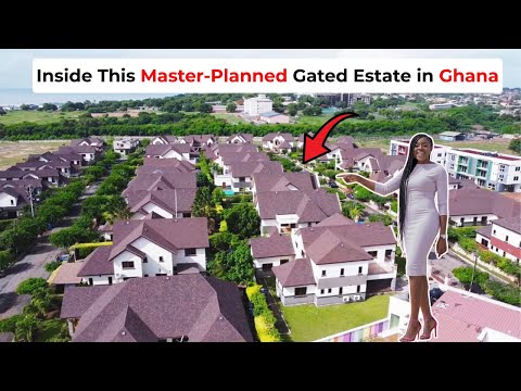 Inside Ghana’s Amazing Gated Estate | Homes for sale in Accra Ghana(SOLD)