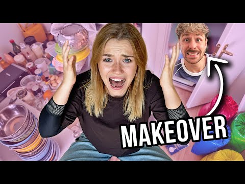 Das nötigste KÜCHEN-MAKEOVER ever bei  @rewinside  😳 Julia rümpelt aus 🚮