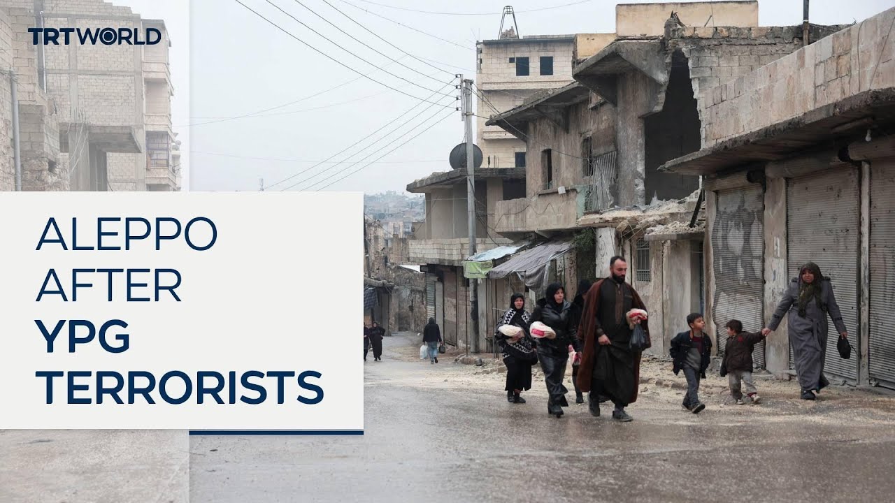 Life slowly returning to normal after YPG terrorists leave Aleppo areas