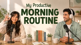My Productive Morning Routine | Improve Your English Fluency! English Fluent Podcast