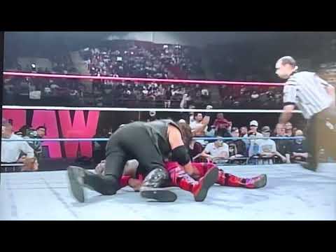 The Big Heart Punch Finisher to Ahmed Johnson from Brian Adams of N.O.D. - Crush Monday Night Raw 97