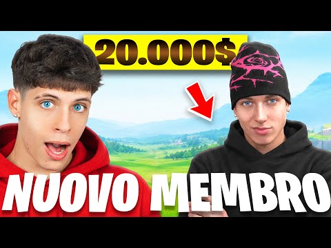 È ENTRATO UN ALTRO PRO PLAYER CON 20.000$ EARNINGS NEL MIO TEAM?!