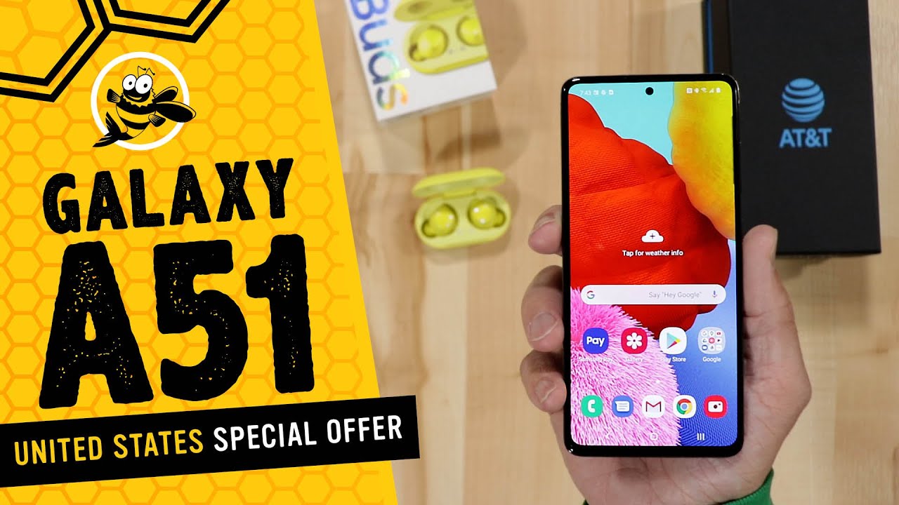Samsung Galaxy A51 Official United States Special Offer - Unboxing and First Impressions!