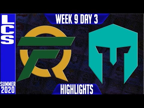 FLY vs IMT Highlights | LCS Summer 2020 W9D3 | FlyQuest vs Immortals