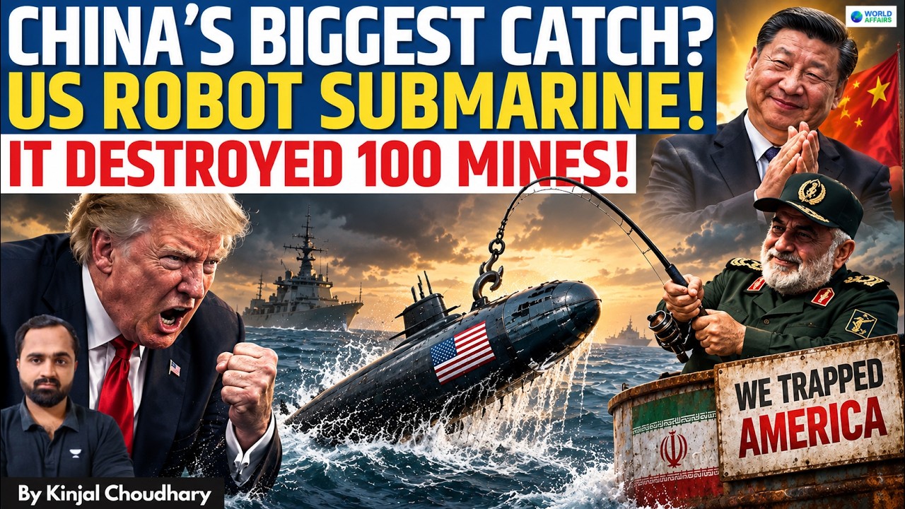 AMERICA LOSES ITS 100-MINE ROBOT SUBMARINE | Will China Get It | Kinjal