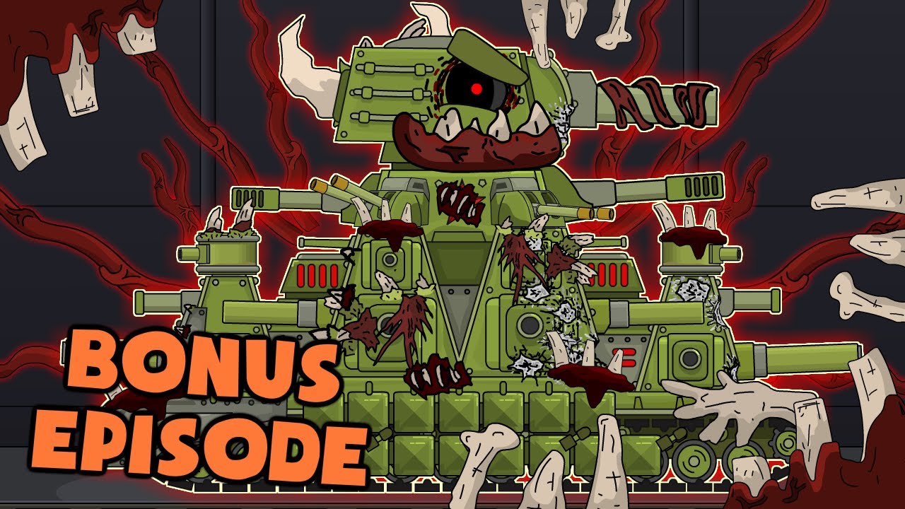 Bonus episode: Parasite infects KV-44M? - Cartoons about tanks