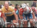 Tour de France - 1996 - Stage 16 Hautacam -  Bjarne Riis vs. Miguel Indurain