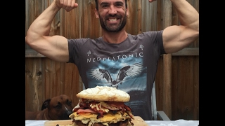 GIANT 6lb Breakfast Muffin challenge!