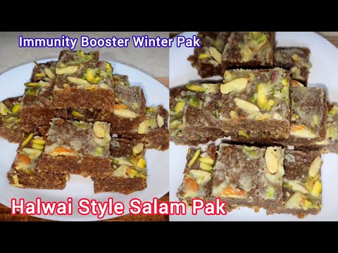 Salam Pak Recipe | Halwai Style Winter Special Salam Pak | How To Make Gujarati Salam Pak | Vasana