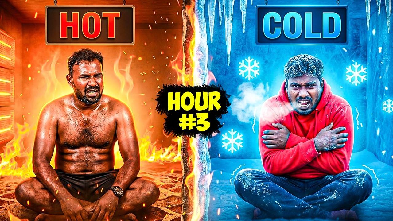 Extreme HOT vs COLD Room Survival Challenge | Mad Brothers
