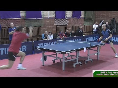 Alexander SKREBNEV vs Sergey MEDVEDEV Raubichi, Belarus Open Championship Table Tennis