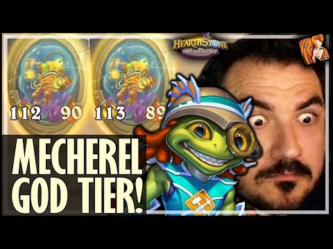 MECHEREL = GOD TIER! - Hearthstone Battlegrounds