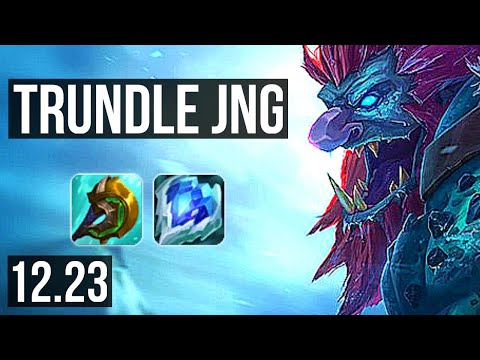 TRUNDLE vs REK'SAI (JNG) | 6/1/9, Dominating | KR Diamond | 12.23
