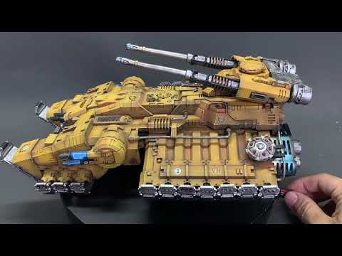 [Black Duke Model] Warhammer 40k Astraeus Super heavy Tank source cast star Warrior floating tank