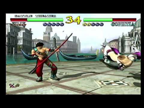 Soul Calibur(Dreamcast)-Kilik vs Sophitia IV