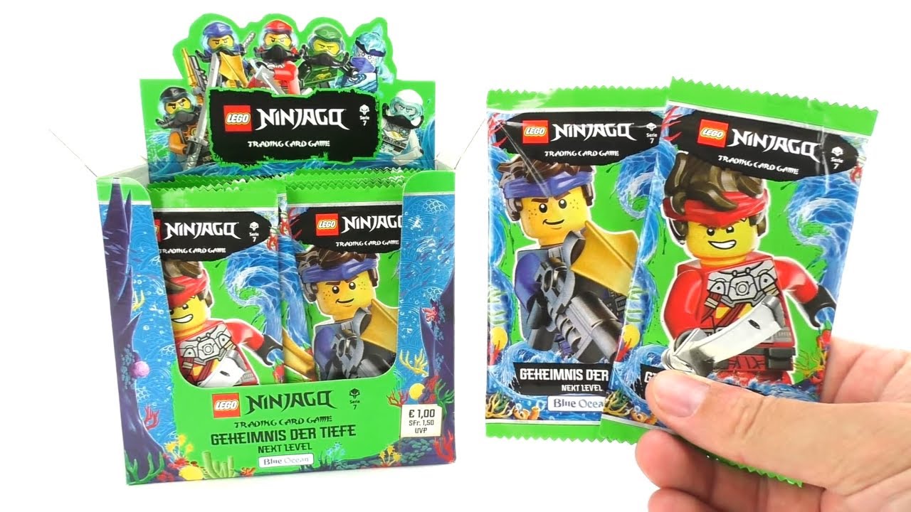 Wir öffnen ein komplettes Display mit 50 Booster / Lego Ninjago Trading Card Game Serie 7 Next Level